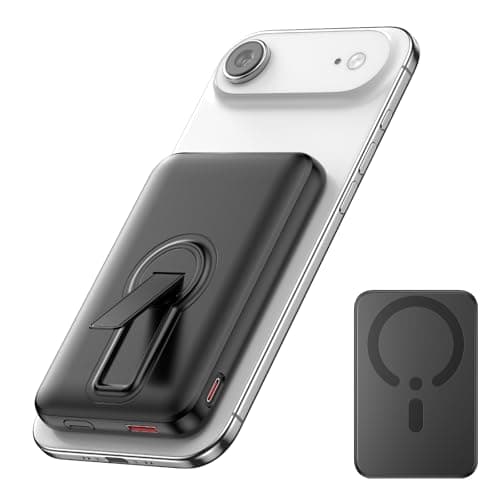 Image of For Magsafe Power Bank, Wireless Portable Charger 12000mAh, 22.5W Fast Charging Battery Pack with USB-C Input & Output, Magnetic Power Bank with LED Display for iPhone 17/16/15/14/13/12 Series