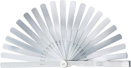 Image of INSIZE 4605-201 Long Feeler Gage, Length 200 mm, 0.05 mm-1.00 mm