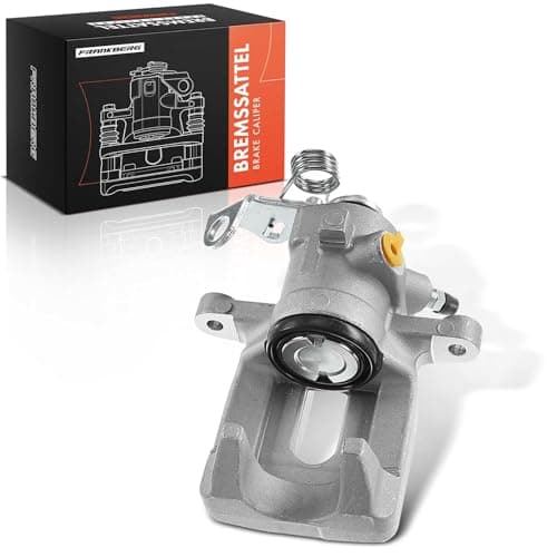 Image of Frankberg Brake Caliper Disc Brake Rear Left Aluminium Compatible with C3 I II III C3 Box/Hatchback C3 Picasso C3 Pluriel C4 Cactus 208 I Replace# 4400P4