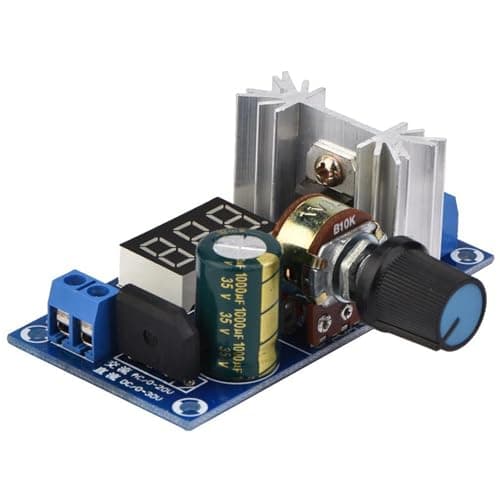 Image of Fayelume Voltage Regulator, Adjustable Voltage Regulator, Digital Display Board, Power Supplement Board, Replacement for LM317