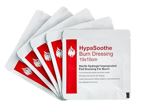 Image of Safety First Aid Group Group HypaSoothe Emergency Burn Dressings 10x10 Sterile - Pack of 5