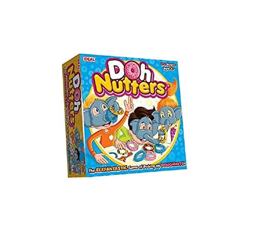 Image of Ideal | Doh Nutters: The elefantastic game of picking up doughnuts! | Kids Games | For 2-4 Players | Ages 4+