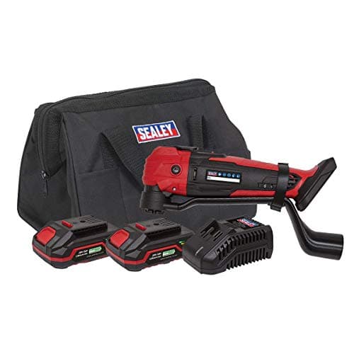 Image of Sealey 20V SV20 Series Cordless Oscillating Multi-Tool Kit - 2 Batteries - CP20VMTKIT