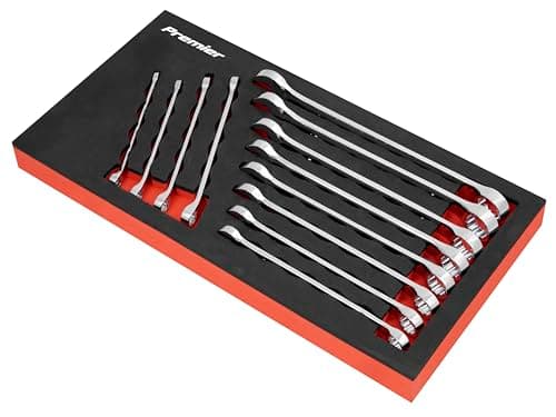Image of Sealey Ak63012 Combination Spanner Set 12Pc Metric
