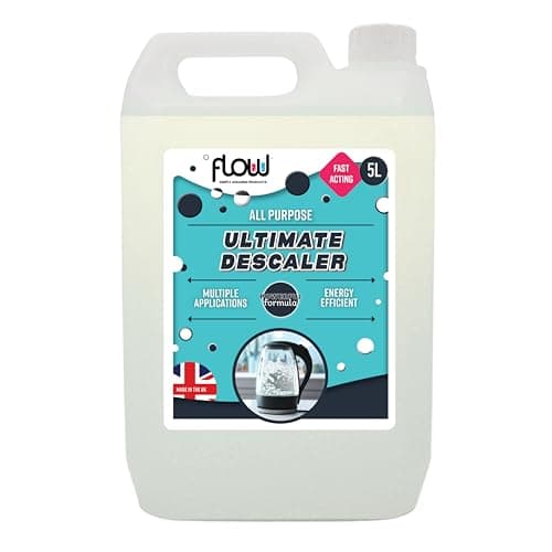 Image of Flow Heavy Duty Catering Descaler For Use On Washing Machines, Dishwashers, Coffee Machines | Protecting Against Appliance Breakdowns | Limescale Remover Intensive Descaler (5 Litre)