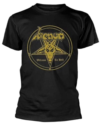 Image of Venom 'Welcome to Hell' (Black) T-Shirt (ST2650, UK, Alpha, XL, Regular, Regular)
