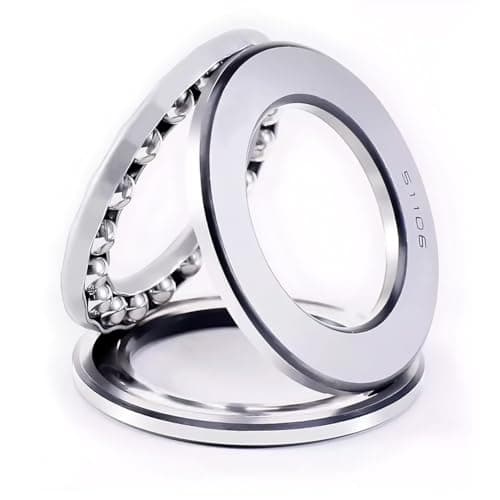 Image of 1Pcs 51314 Thrust Ball Bearing 70mm x 125mm x 40mm Chrome Steel ABEC3 Single Direction Thrust Ball Bearing