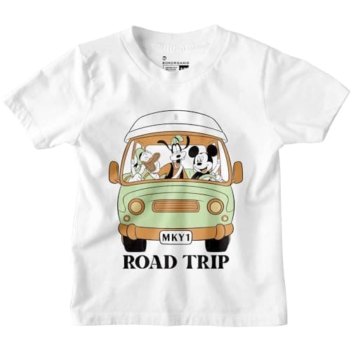 Image of Bon Organik - Boy's regular fit tee, White 3, 10-11 Años
