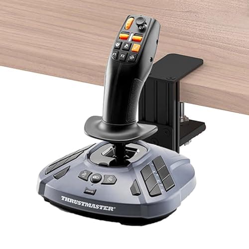 Image of BUJ Desk Mount for WINWING URSA MINOR Airline Joystick,URSA MINOR Space Joystick,Compatible With SimTask Farmstick,T.Flight HOTAS One,T-Flight Stick X,Turtle Beach VelocityOne Flightstick