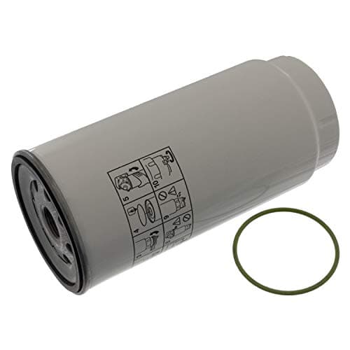 Image of febi bilstein 49557 Fuel Filter with seal ring, pack of one