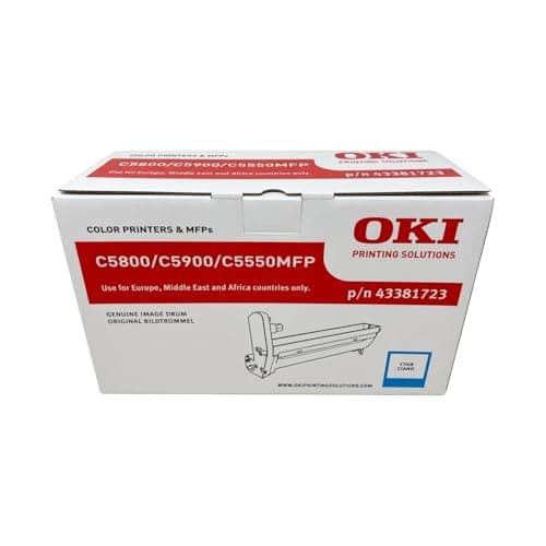 Image of OKI 43381723 Cyan Image Drum for C5800/5900
