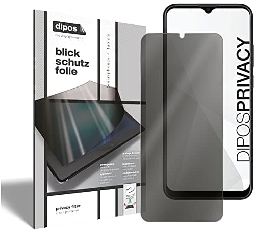 Image of dipos I Privacy Filter compatible with HTC Wildfire E3 Screen Protector Anti-Spy 2-Way Protection