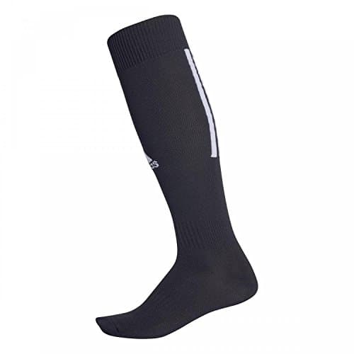 Image of adidas Unisex Santos 18 Socks, Black / White, 6.5-8