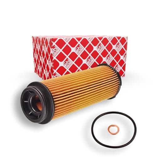 Image of febi bilstein 109000 Oil Filter with seal rings, 1 unit