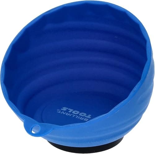 Image of Brilliant Tools BT691159 Plastic Magnetic Tray 110 mm D [Powered by KS Tools]
