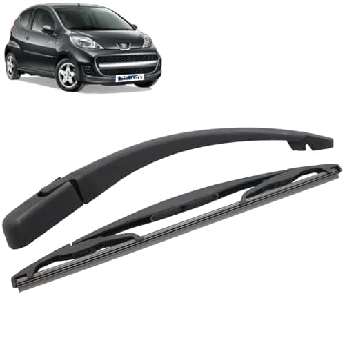 Image of BIAREN Rear Windscreen Wiper Arm And Wiper Blade For Peugeot 107 Citroen C1 Toyota Aygo (2005-2014) 1611351280 6405.V5 6423.90