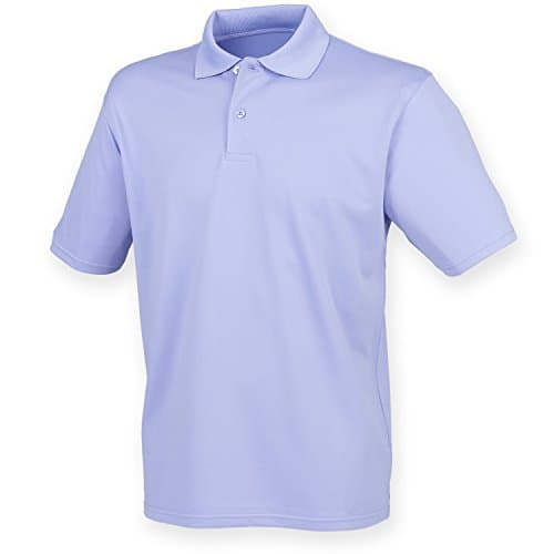 Image of Henbury Mens Coolplus® Pique Polo Shirt (XL) (Lavender)