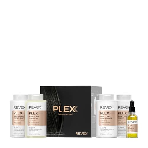 Image of REVOX B77 - Hair Care Set, Includes Plex Steps 3, 4, 5 and 6 + Hair Oil, Hair Reconstruction for Home and Salon, Deep Hair Hydration, Strong and Shiny Hair