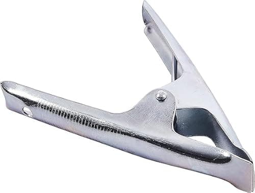 Image of Mr. Gadget's Solutions New Metal Spring Clamps 150mm Large Market Stall Tarpaulin Sheet Cover Clip
