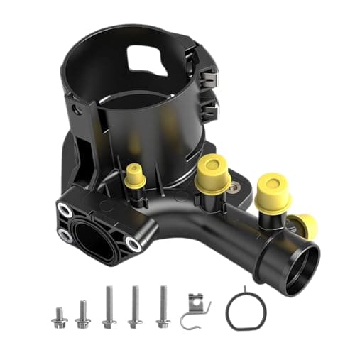 Image of Water Outlet Fuel Filter Housing, A6512006000, For Mercedes-Benz Vito W447, Sprinter W906 W907, C-Class E-Class S-Class ML-Class GLS GLK SLK, 6512000456 6512001056 6512001556