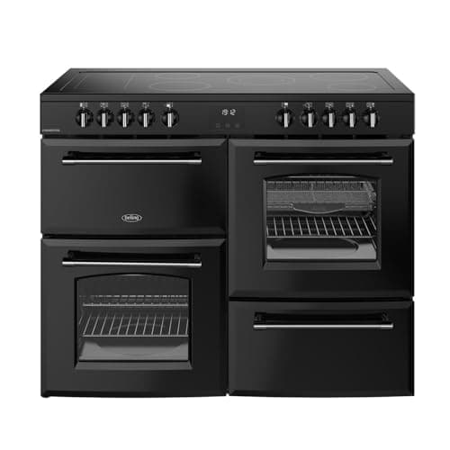 Image of Belling Farmhouse 110cm Electric Ceramic Range Cooker - Black