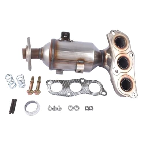Image of Front Catalytic Converter Fit For Toyota Aygo, Fit For Peugeot 107 (2005-2014) 0342K0 BM91263H AP02 Catalytic Converter Kit