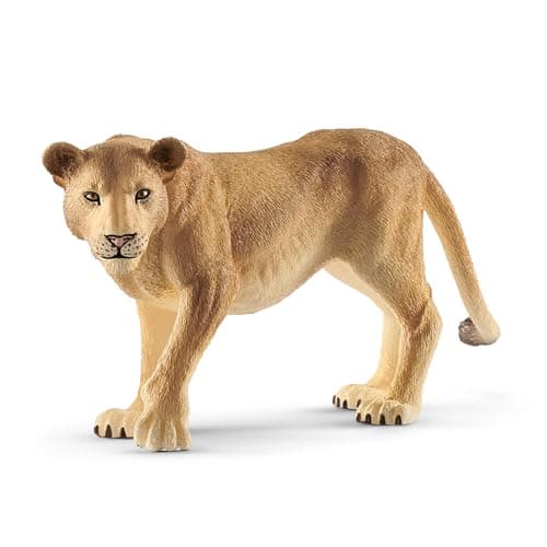Image of SCHLEICH Wild Life Realistic Lioness Figurine - Authentic and Highly Detailed Wild Animal Toy, Durable for Education and Fun Play for Kids, Perfect for Boys and Girls, Ages 3+