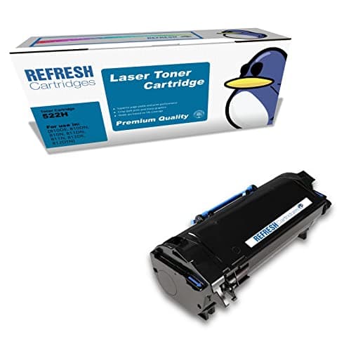 Image of Refresh Cartridges Remanufactured Toner Cartridge Replacement for Lexmark 52D2H00 (Black)