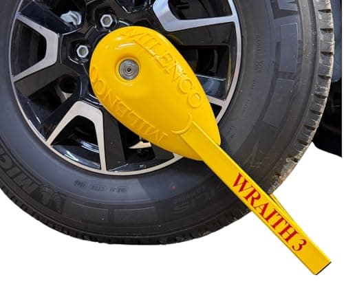 Image of Milenco Wraith 3 Motorhome Wheel Lock - for Fiat DUCATO/Peugeot Boxer/Citroen Relay ONLY
