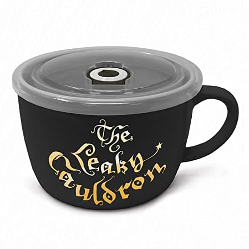 Image of Potter Soup and Snack Mug - The Leaky Cauldron Design, 600ml - Fans of the Potter Series, GP85904 - Officially Licensed Merchandise