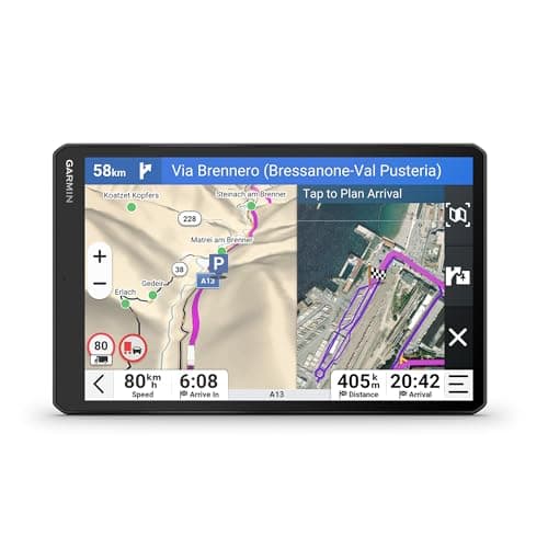 Image of Garmin dēzl LGV720, HGV Truck GPS Sat Nav, 7" display, Voice Control, Wind Radar, Custom Truck Routing, Birdseye Direct Satellite Imagery, Route Overview,‎ Multiple Languages
