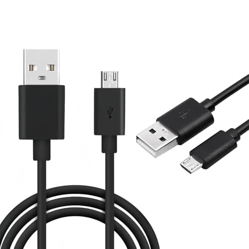 Image of Micro Usb Cable 3m 2A Micro-Usb Fast Charging Cable Usb to Micro Male to Male Power Supply Cord Data Transfer Cable for Kindle Samsung Android Phone Tablets Speaker Black