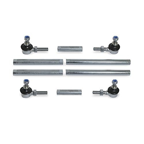 Image of Sport Anti Roll Bar Stabiliser Drop Link Coupling Rod Strut Adjustable Pair Set