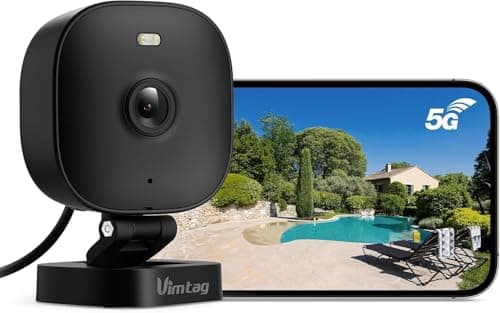 Image of Vimtag 2.5K 4MP Outdoor Security Camera Wired, CCTV Camera Systems WiFi w/Color Night Vision for Home, Pet, Baby, Nanny, IP65, Motion Detection, 2-Way Audio, Siren, 24/7 Recording, Works with Alexa