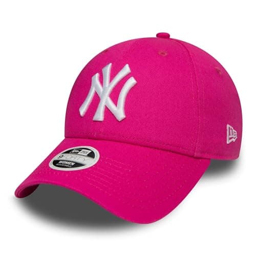 Image of New Era Men's NY 9FORTY Baseball Cap, Pink, One Size