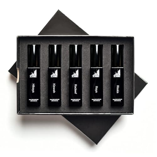 Image of AL ANEEQ Prestige Collection Discovery Set | Perfume Gift Sets Women and Men - 5 x 10ml Eau de Parfum