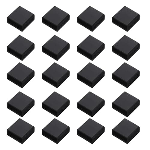 Image of QUMIIRITY 20 Pcs USB Male Plug Protection Covers Silicone Dustproof Caps for USB Male Plugs, Protects from Dust and Extends Service Life, Suitable for Cameras and Card Readers, Black