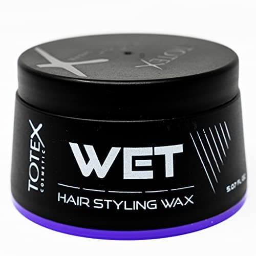 Image of Totex Wet Look Hair Wax 150 ml | Strong Hold Styling Wax with Sweet Melon Scent | Long-Lasting Glossy Finish | Unisex Hair Wax for Men & Women | Professional Barber Styling Product