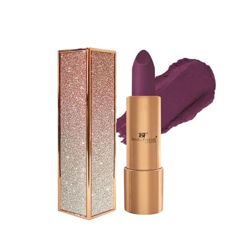 Image of Beauty Forever Semi Matte Lipstick with Vitamin E, Plumping and Long Lasting, 3.6gms (583 Plum)
