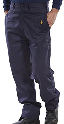 Image of FIRE RETARDANT TROUSERS NAVY BLUE 36