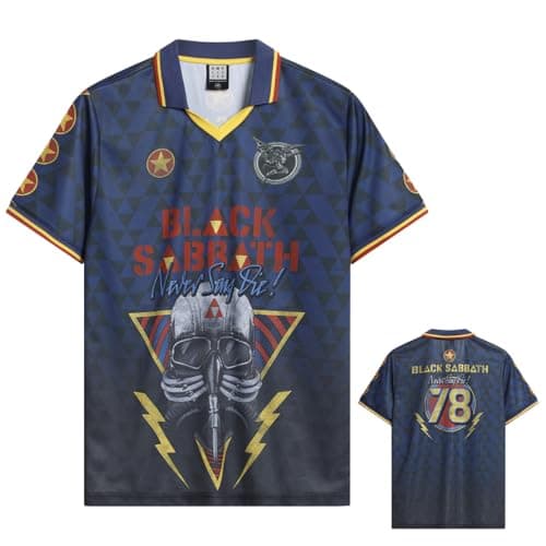 Image of Amplified Unisex Adult Never Say Die Black Sabbath Jersey (XL) (Multicoloured)