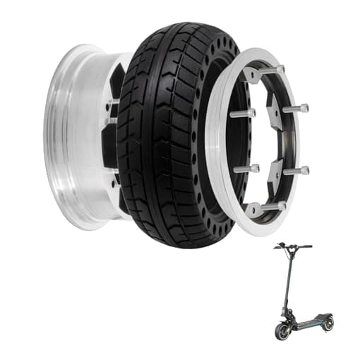 Image of Front wheel Dualtron mini double brake two parts easymont taraways (Rim+Solid Tire)