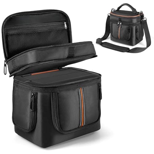 Image of EUGOOCX Portable Power Station Carrying Storage Bag Compatible with Jackery Explorer 240 v2 256Wh LiFePO₄, Travel Case for Solar Generator, Charging Cable and Accessories