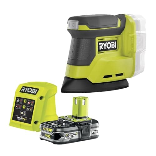 Image of Ryobi RPS18-125SA 18V ONE+ Palm Sander Kit (1 x 2.5 Ah)