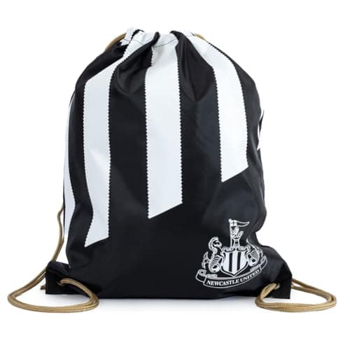 Image of Hy-Pro Officially Licensed Newcastle F.C. Gym Sack – Lightweight, Drawstring, NUFC, Newcastle United Merchandise, Great Gift Idea
