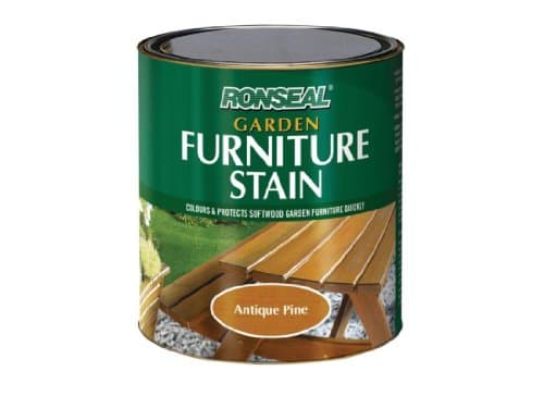 Image of Ronseal GFSMH750 750ml Garden Furniture Stain - Mahogany