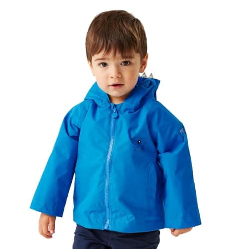 Image of Regatta Boys & Girls Unisex Kids Animal Durable Water Repellent Jacket