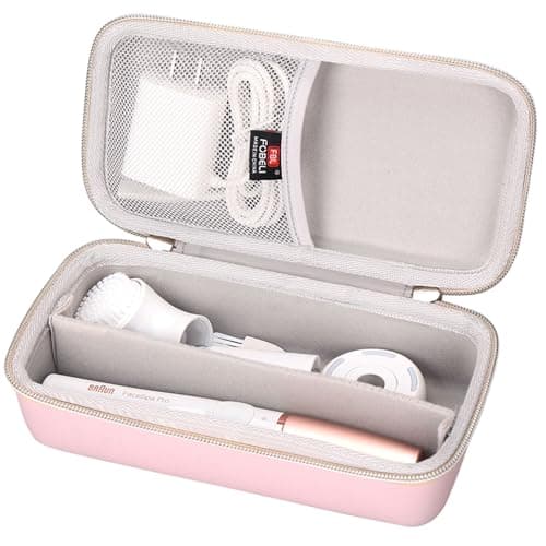 Image of FBLFOBELI Hard Case Compatible with Braun Face Epilator Facespa Pro 910/911/SE921 Facial Hair Removal