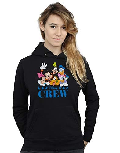 Image of Disney Women's Mickey Mouse Disney Friends Hoodie Black XX-Large