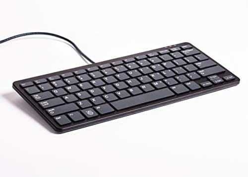 Image of Raspberry Pi Keyboard and Hub (Black/Grey)